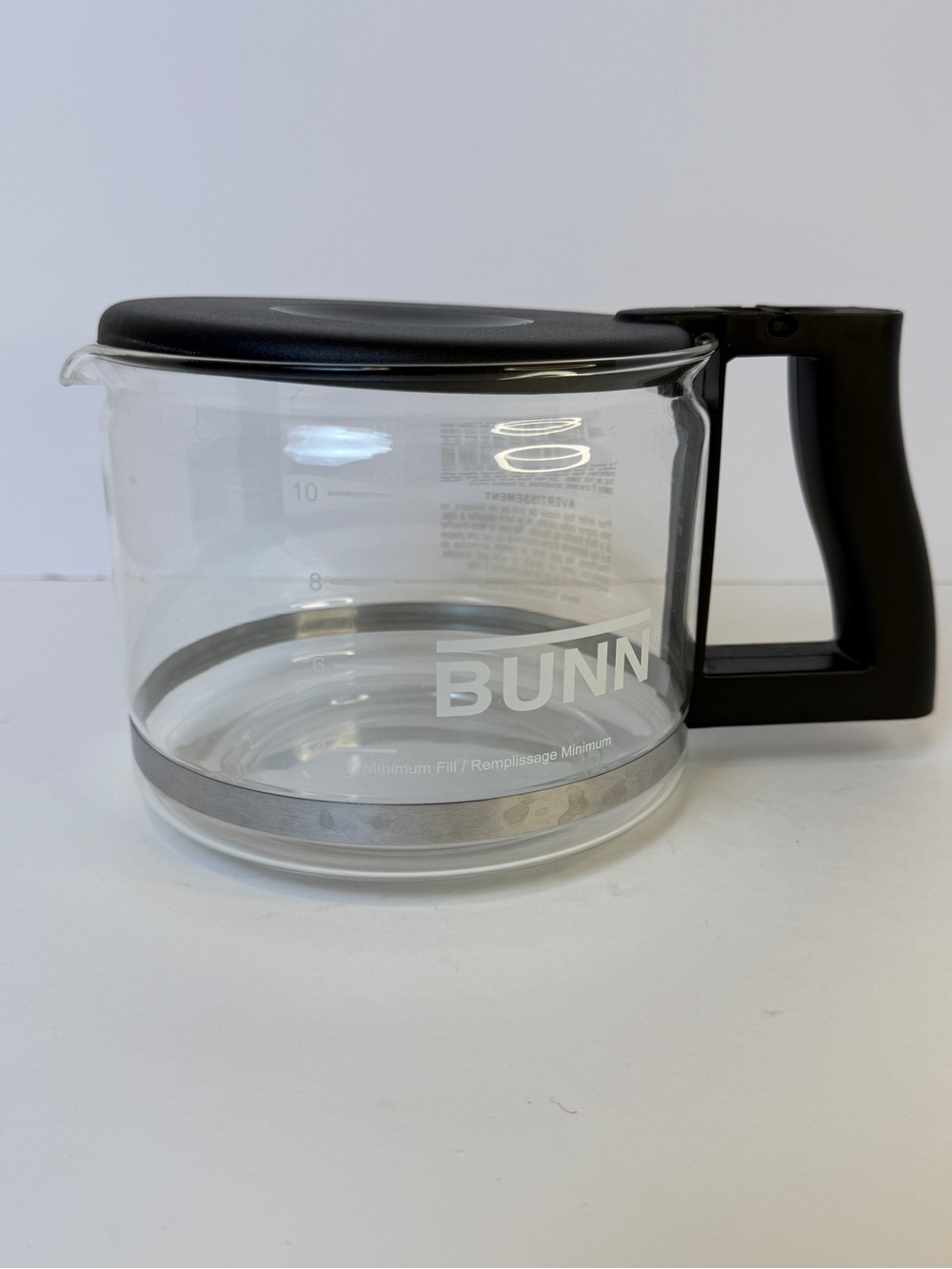 BUNN 10 Cup Glass Coffee Carafe with Handle